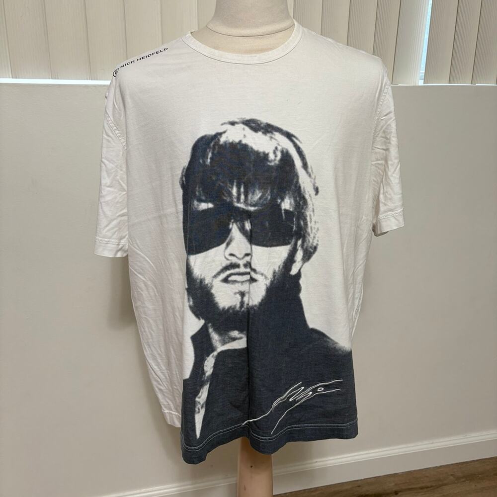 Nick Heidfeld BMW Sauber F1 Team Graphic Men's T-Shirt White XXL Motorsport